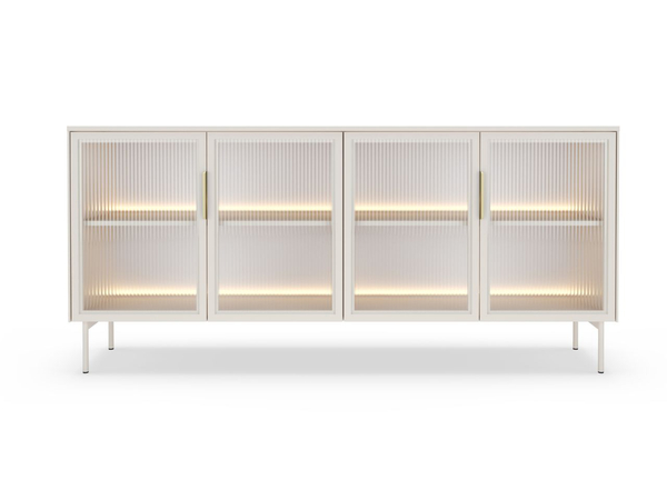 Kommode mit vier Türen Lumina Kaschmir