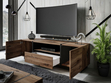 TV-Lowboard im Loft-Stil, zweitürig mit Schublade Lunelie Flagstaff-Eiche