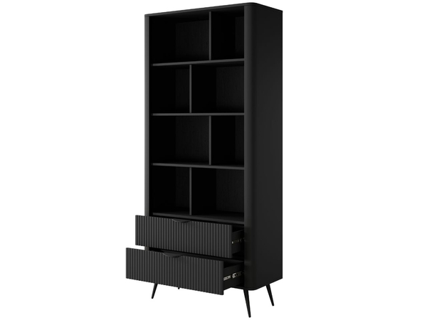 Regal mit Schubladen Latina Schwarz