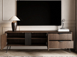  TV-Lowboard mit Türen und Schubladen 195 Magico Eiche Dunin