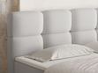 Boxspringbett mit Bettkasten 120x200 Rivon Hellgrau