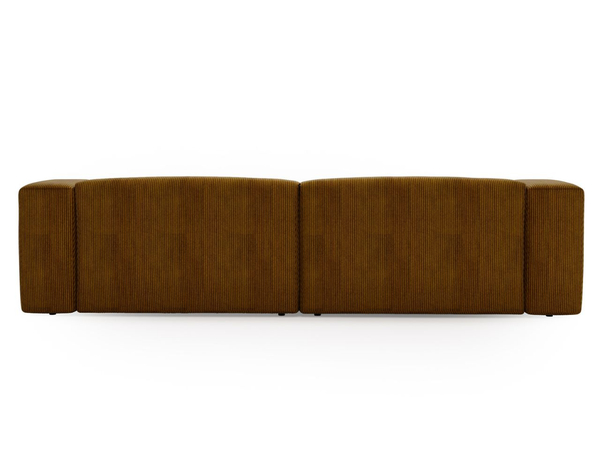 Sofa Moderne Cord Sofa für Wohnzimmer Landi Honigfarben