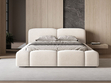 Polsterbett mit Bettkasten und Lattenrost 160x200 Aubi Creme