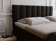 Boxspringbett mit Bettkasten 160x200 Mocca Schwarz
