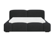 Polsterbett mit Bettkasten und Lattenrost 120x200 Aubi Schwarz