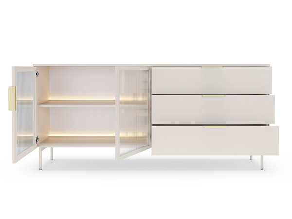 Wohnzimmer-Set Lumina Kaschmir