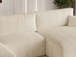 Wohnlandschaft mit Schlaffunktion und Bettkasten Serene Beige