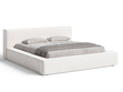 Polsterbett mit Bettkasten und Lattenrost 140x200 Mali Creme