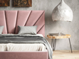 Polsterbett mit Lattenrost 180x200 Fuzi Beige