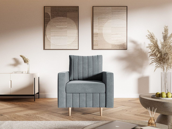 Sessel Castelo Dunkelgrau
