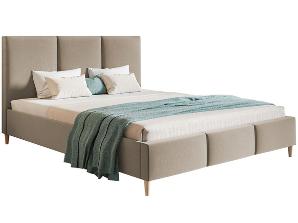 Polsterbett mit Lattenrost 180x200 Trio Beige