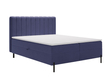 Boxspringbett mit Bettkasten 120x200 Primavera Dunkelblau