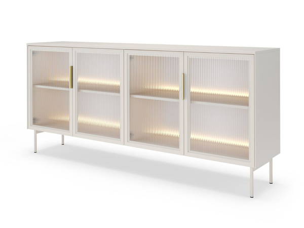 Kommode mit vier Türen Lumina Kaschmir