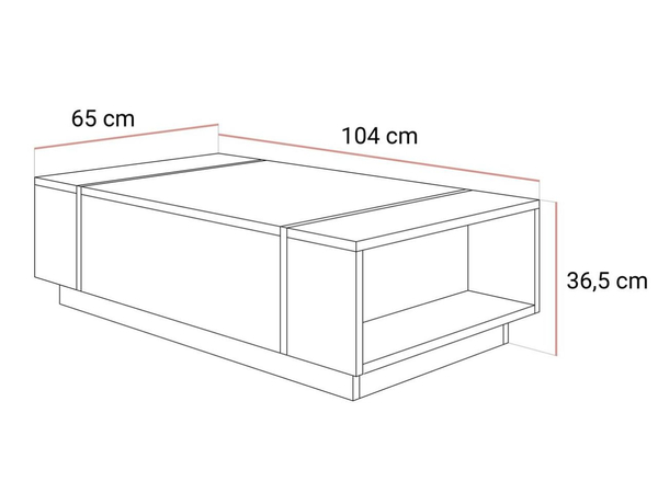 Wohnzimmer-Set im Glamour-Stil Lunelie Kaschmir