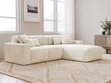 Ecksofa L-Form Rechts Moderne Ecksofa Leni Beige
