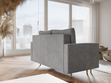 Schlafsofa mit Bettfunktion und Bettkasten Castelo Grün