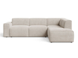 Ecksofa L-Form Rechts Eluno Hellbeige