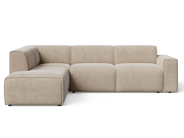 Ecksofa L-Form Links Eluno Beige