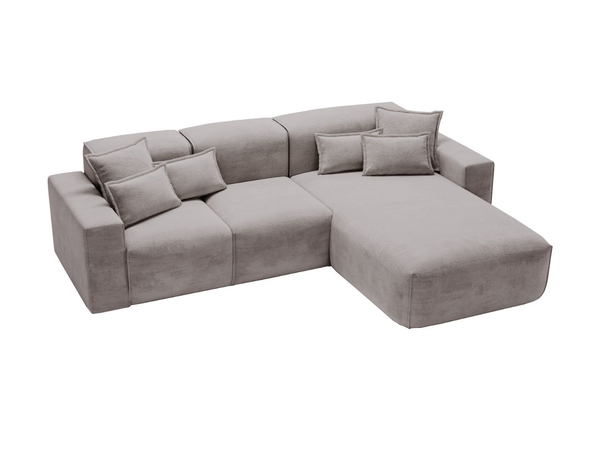 Ecksofa L-Form Rechts Moderne Ecksofa Leni Grau