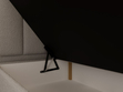 Boxspringbett mit Bettkasten 200x200 Bouclé-Stoff Cloud Grau