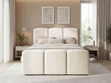 Boxspringbett mit Bettkasten 140x200 Campi Creme