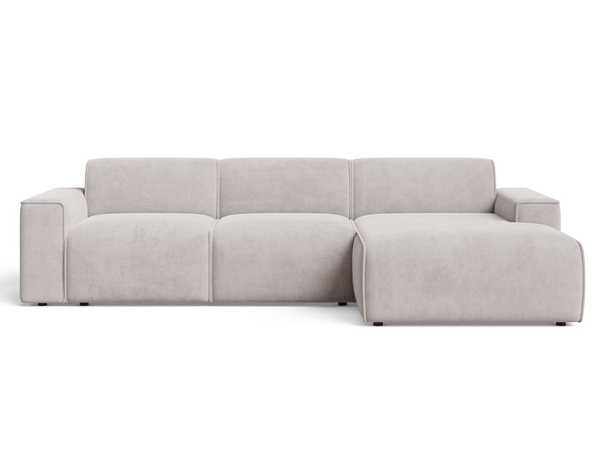 Ecksofa L-Form Rechts Lavia Grau