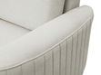 Ecksofa L-Form Rechts mit Schlaffunktion und Bettkasten Limon Hellgrau