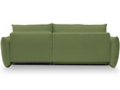 Ecksofa L-Form mit Schlaffunktion und Bettkasten Bene Grün