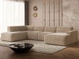 Wohnlandschaft Links Belluno Beige