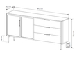 Wohnzimmer-Set Lumina Kaschmir