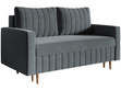 Schlafsofa mit Bettfunktion und Bettkasten Castelo Dunkelgrau