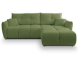 Ecksofa L-Form mit Schlaffunktion und Bettkasten Bene Grün