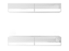 Glänzendes Weiß