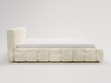 Polsterbett mit Bettkasten und Lattenrost 160x200 Ibiza Creme