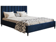 Polsterbett mit Lattenrost 160x200 Snazi Dunkelblau