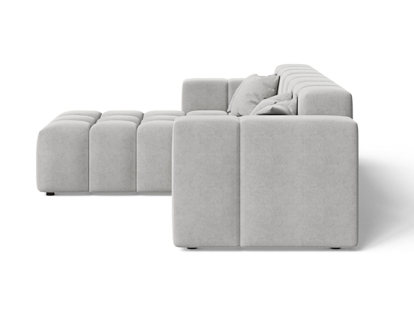 Ecksofa L-Form Links Moderne Ecksofa Loopo Grau