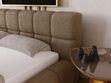 Polsterbett mit Bettkasten und Lattenrost 160x200 Alicante Boucle Braun