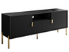 153 cm \ Mattschwarz \ Golden