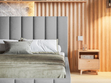 Polsterbett mit Bettkasten und Lattenrost 160x200 Siena Beige