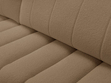 Ecksofa mit Schlaffunktion und Bettkasten Links Adoro Braun