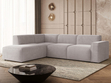 Ecksofa L-Form Links Eluno Grau