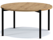 Runder Couchtisch Sevilla 84 cm Braun