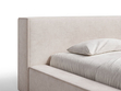 Polsterbett mit Bettkasten und Lattenrost 140x200 Mali Beige