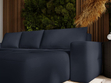 Ecksofa L-Form Rechts mit Schlaffunktion und Bettkasten Portland Anthrazit