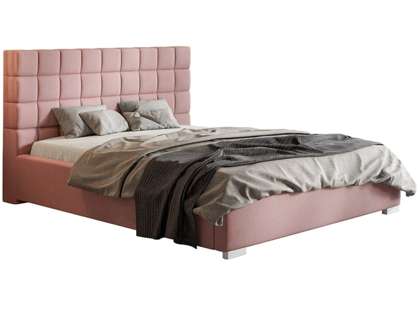 Polsterbett mit Bettkasten und Lattenrost 120x200 Terra Rosa