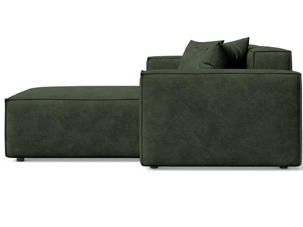 Ecksofa L-Form Rechts Arizona Grün
