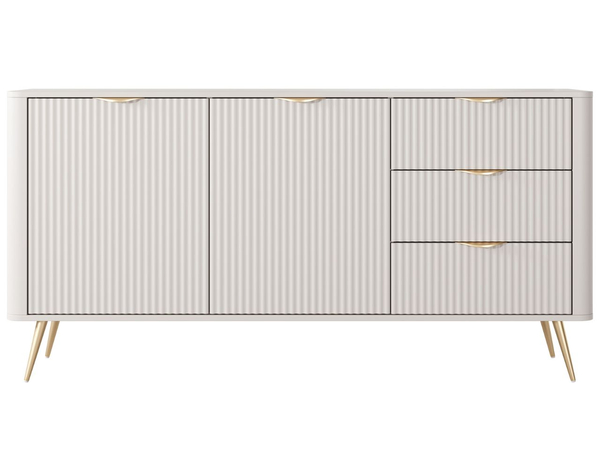 Kommode mit Türen und Schubladen Latina Beige