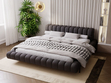 Polsterbett mit Lattenrost 140x200 Imagine Schwarz