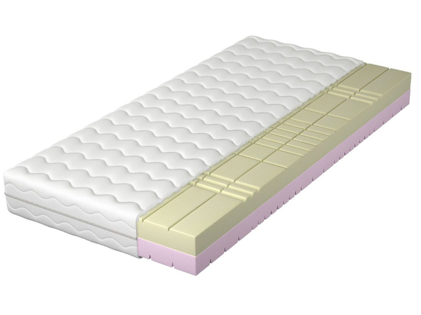 Schaumstoffmatratze mit 7-Zonen-Polyurethanschaum Ovelo 180x200