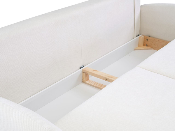 Schlafsofa mit Bettfunktion und Bettkasten Alta Hellbeige